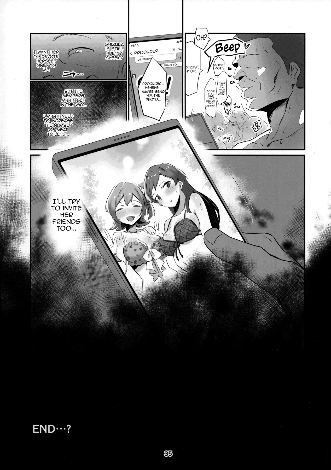 Hentai Manga Comic-Innocent Idol goes to a raw sex training camp-Read-36